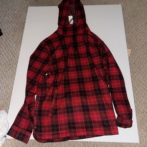 Plaid hoodie